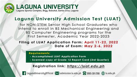 luat result|Laguna University .